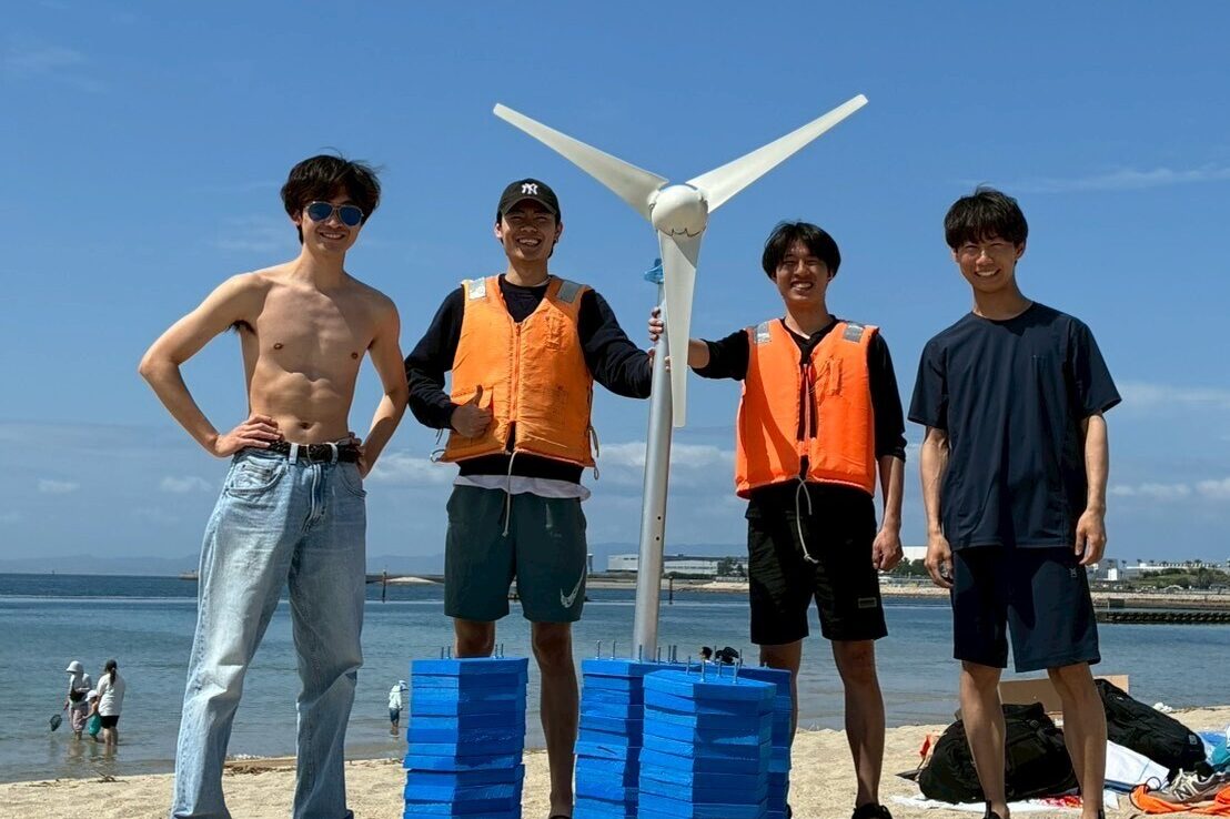 【大阪公立大学】海から日本のエネルギー課題に挑む!洋上風力発電の国際コンペ「Floating Wind Challenge」に挑戦